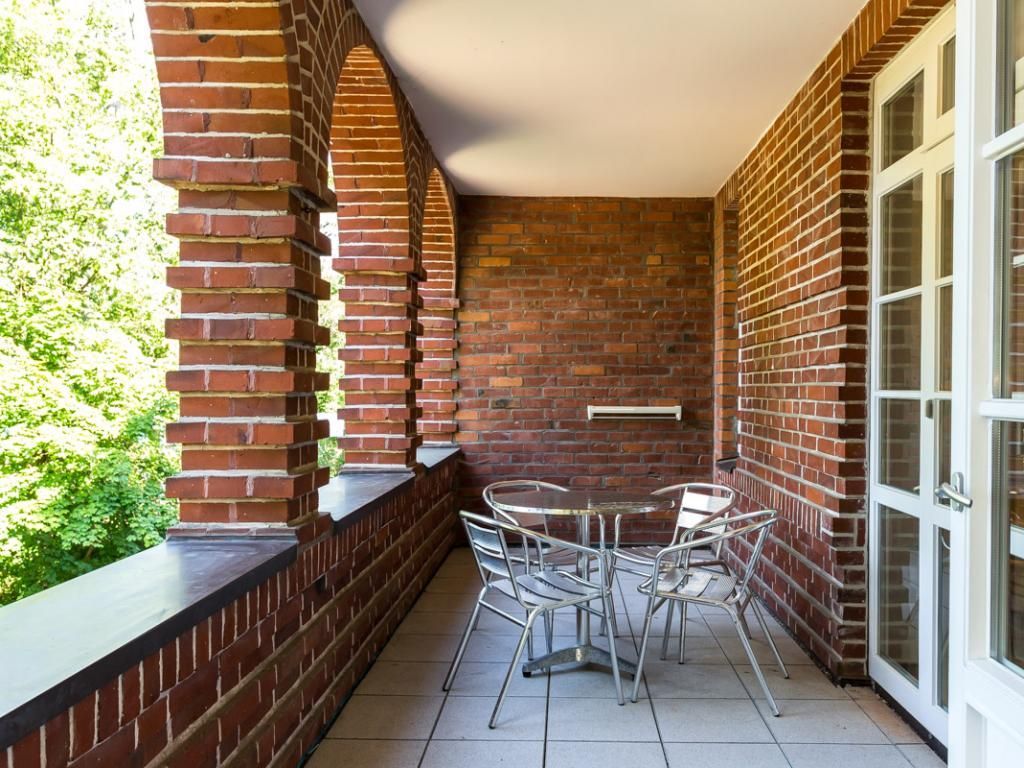 Villa Höger Whg.5 - Blick auf die Loggia
