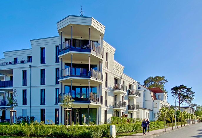 Ferienwohnung Vier Jahreszeiten mit Meerblick und Balkon