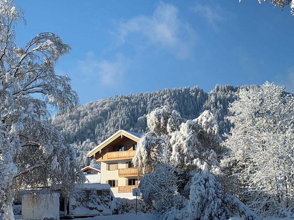 Haus aussen Winter