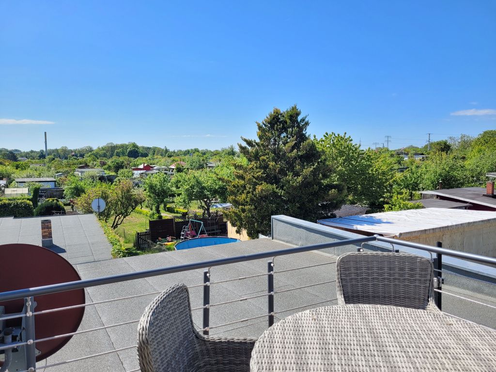 Ausblick von der Dachterrasse