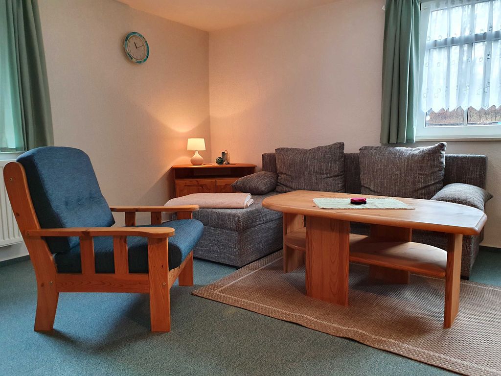Gemütliche Couchecke im Wohnzimmer