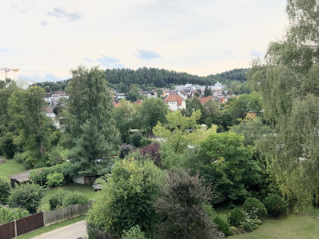 Blick aus dem Fenster
