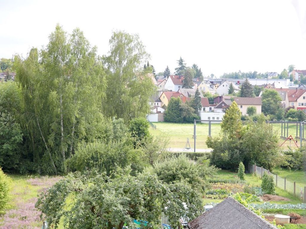 Blick auf den Wiesweiher-Park