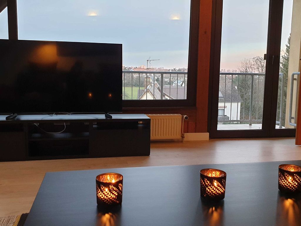 Blick auf Balkon App. Toni