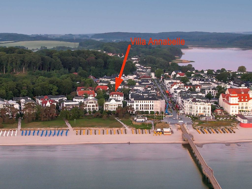 Toplage der Villa Annabelle