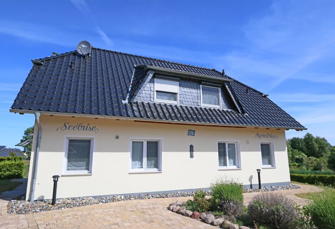 Doppelhaushälfte 02 Meeresbrise mit Terrasse und Fasssauna