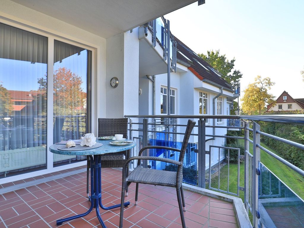 Likedeeler Whg. Li20 - Blick auf den schönen großen Balkon