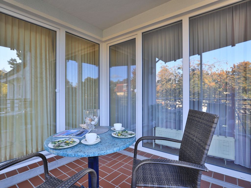Likedeeler Whg. Li20 - Blick auf den schönen großen Balkon