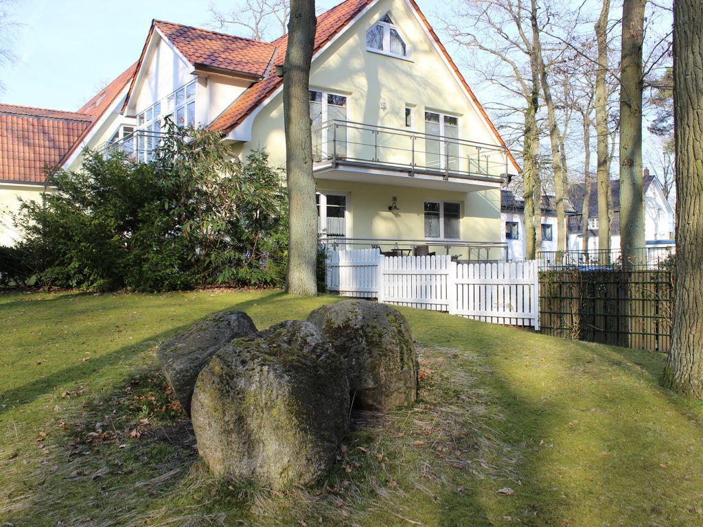 Strandvilla Whg. 3 - Blick auf das Appartementhaus