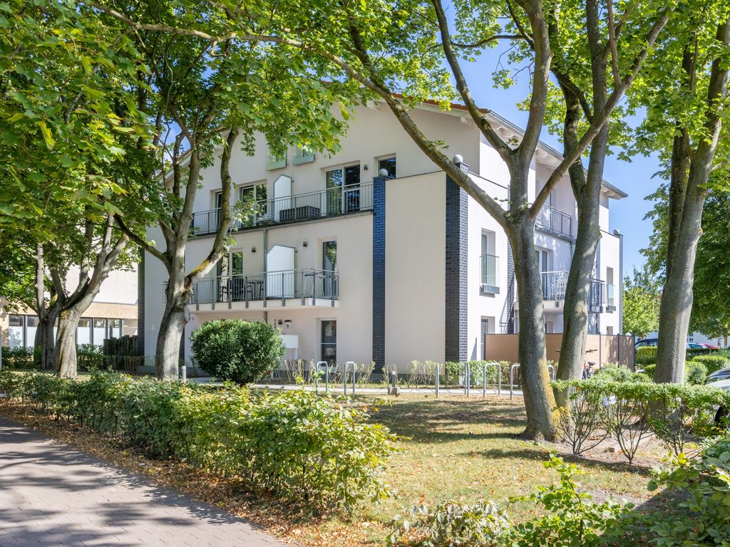 Die Ferienwohnung liegt zentral im Ostseebad Rerik