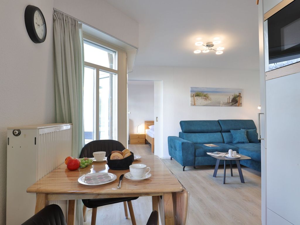 Haus am Meer, Whg.2 - Blick auf den offenen Wohn-/ Essbereich