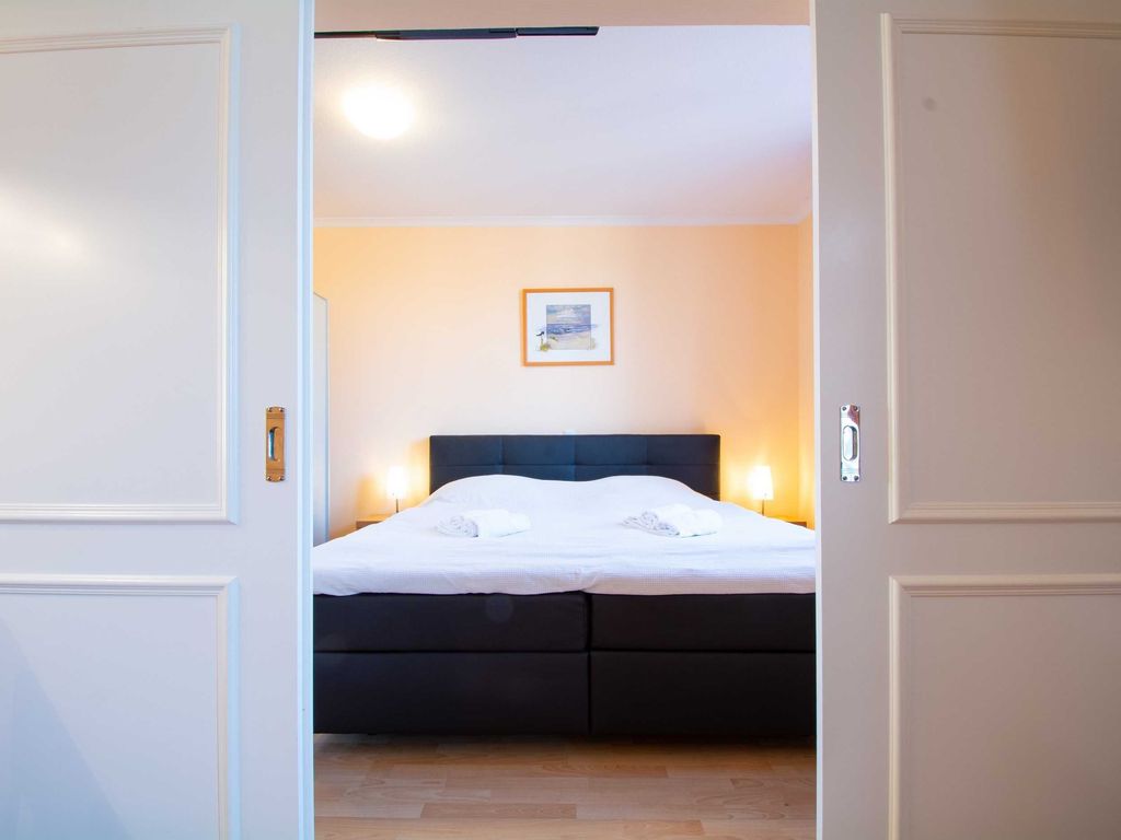 Blick ins Schlafzimmer