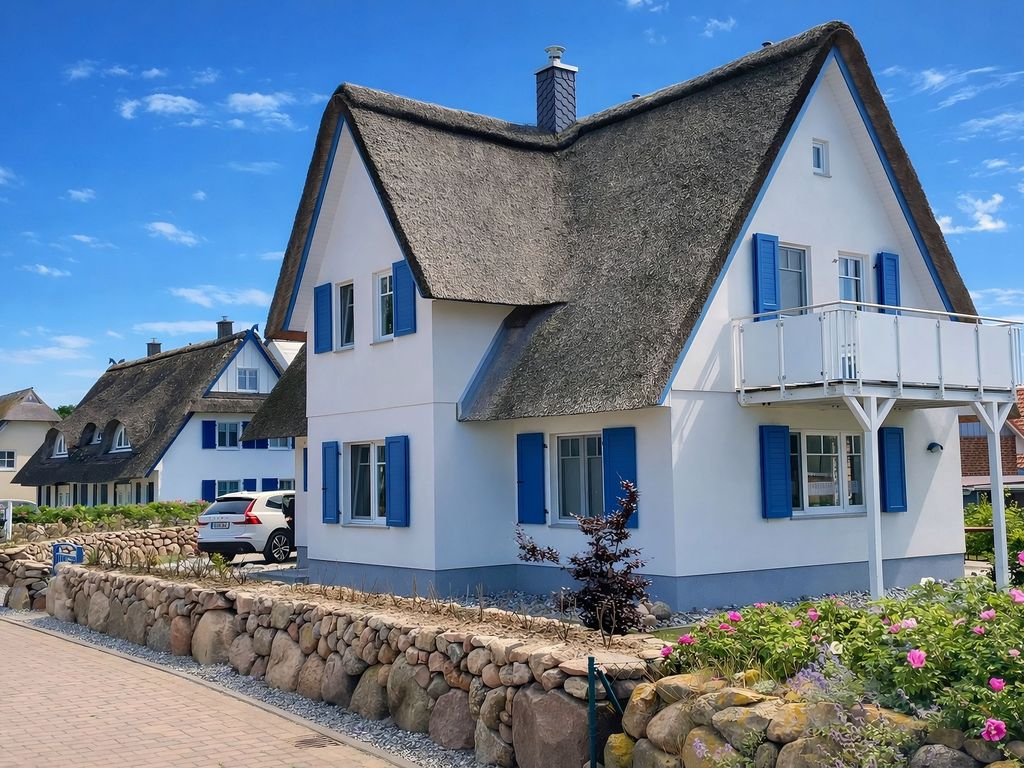 E8 Reetdach Ferienhaus Strandvogel Ostseebad Rerik