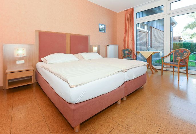 Doppelzimmer Aal mit Terrasse