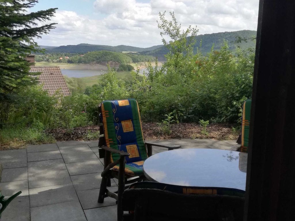 Ausblick von der Terrasse
