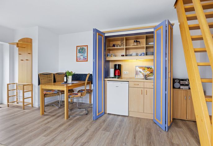 Nr.4/ 3-Raum-FeWo Landhaus, max.4 Pers, OG / Meerblick