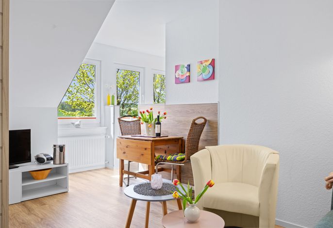 Nr.1/ 2-Raum-Maisonette, max.3 Pers., Meerseite + Garten