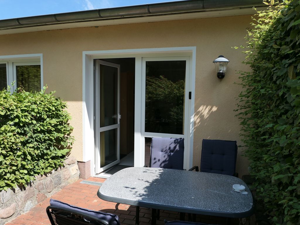 Blick auf die Terrasse