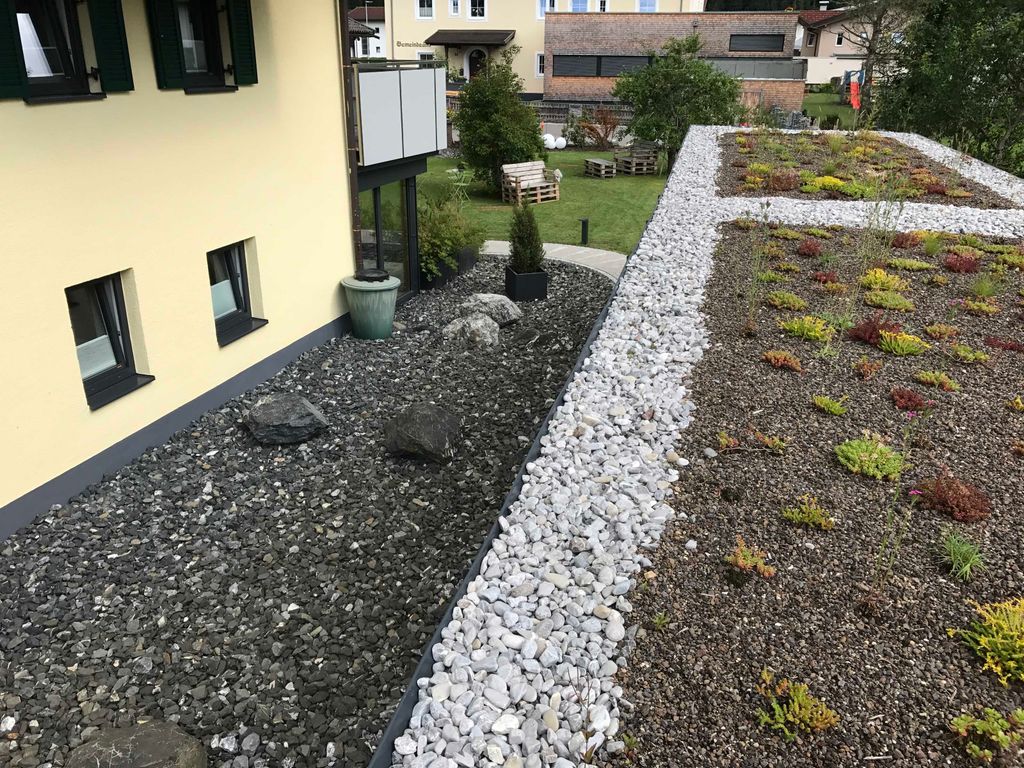 Skiraum Dachbegrünung