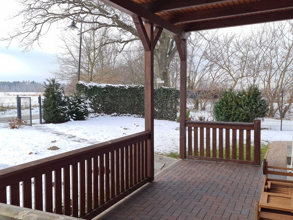 Winteridylle am Roten Haus am Haff