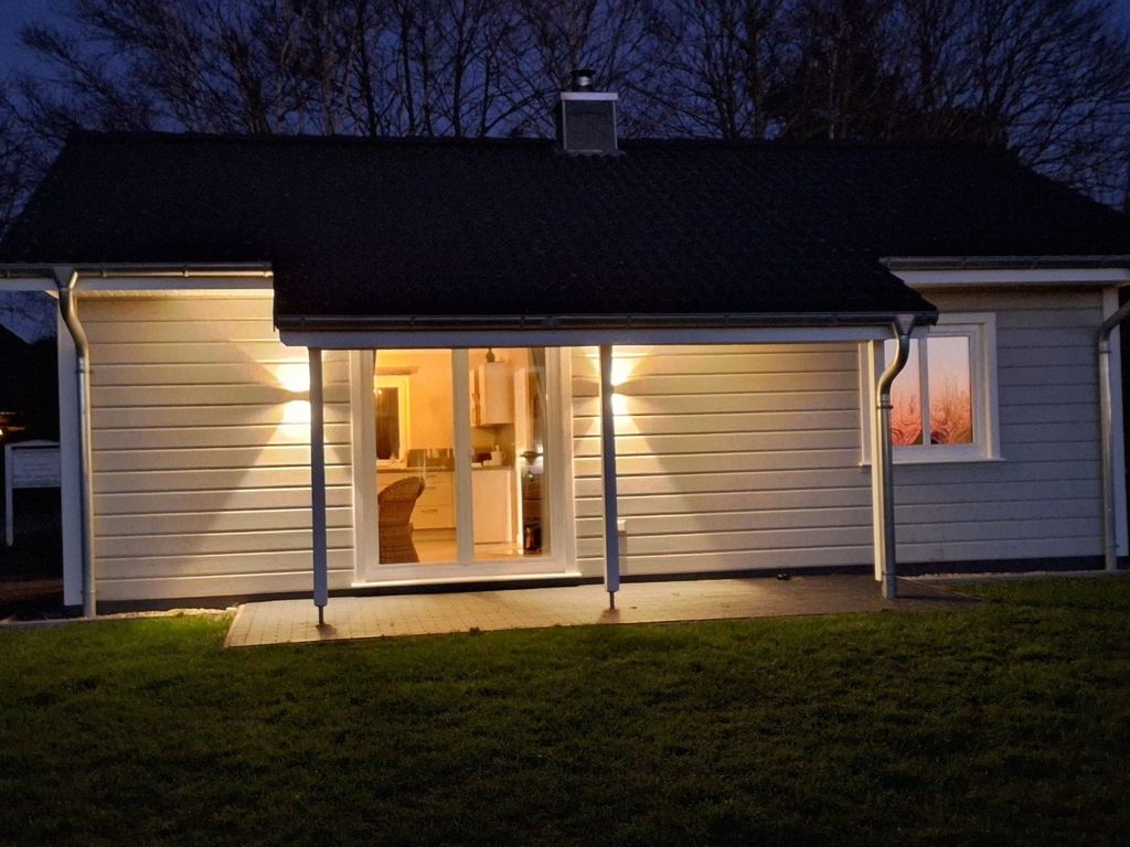 Abendstimmung im Ferienhaus