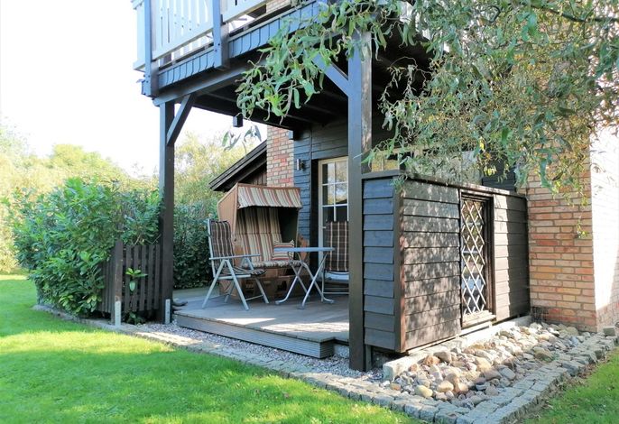 Nr. 2 Fewo mit Kamin, Terrasse und Strandkorb