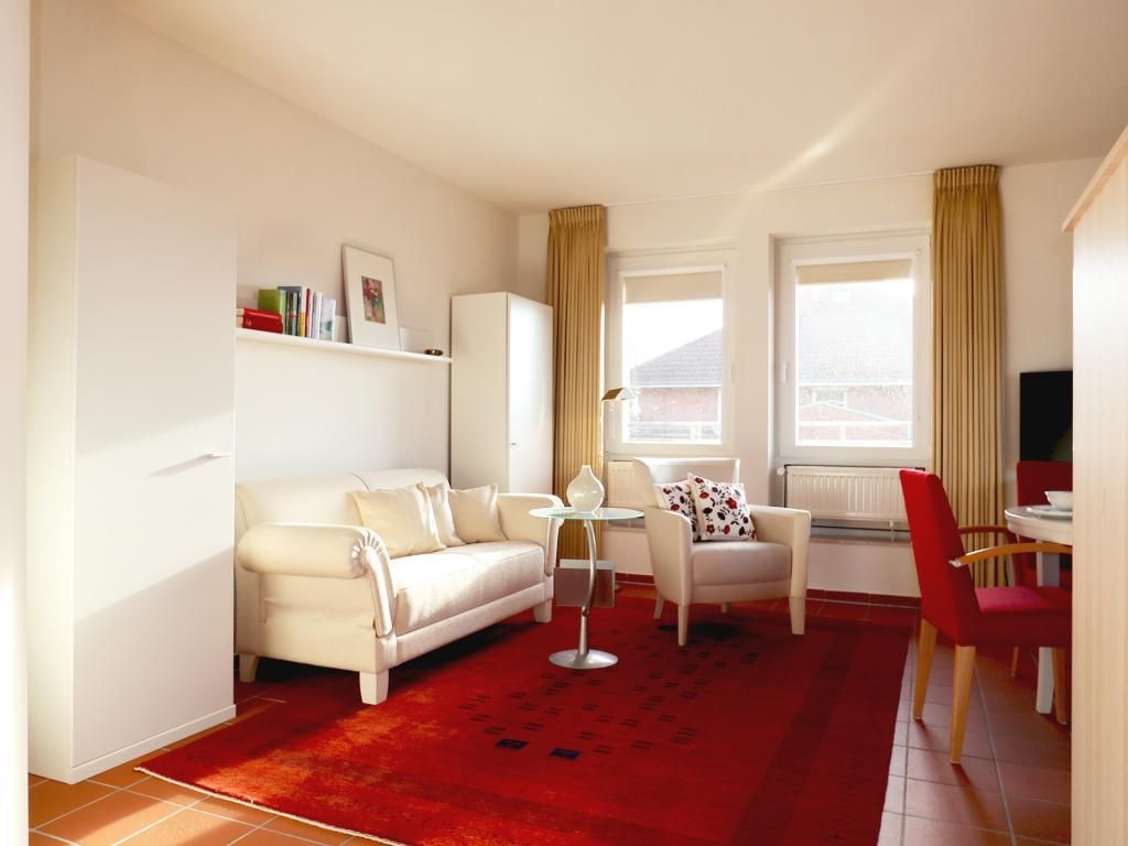 Goosbrink App.10- Blick ins Appartement