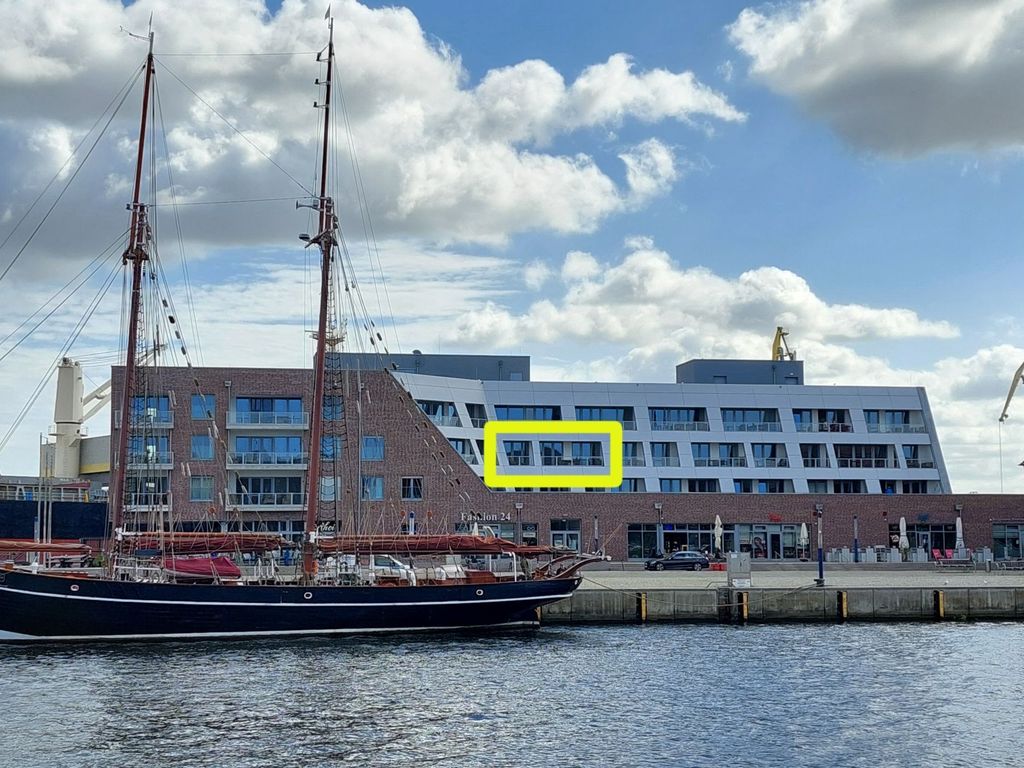 Hafenspitze App. 26 - Privatsauna - Blick auf die Lage des Appartements