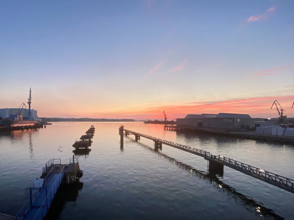 Hafenspitze App. 16 Pier 2.16 - Blick aus den Fenstern auf die Ostsee