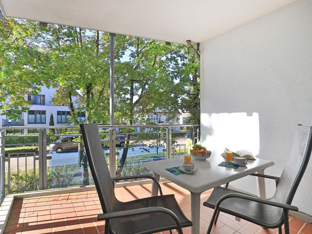 Likedeeler Whg. Li29 - Blick auf den Balkon