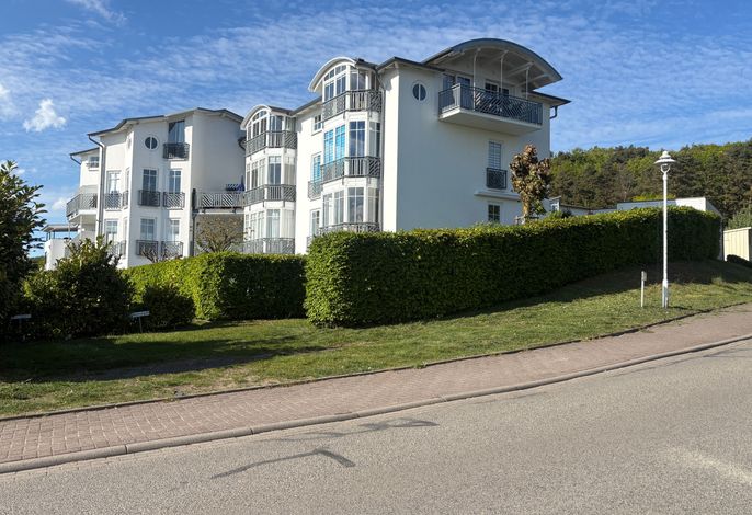 In der Villa Columba in Sellin