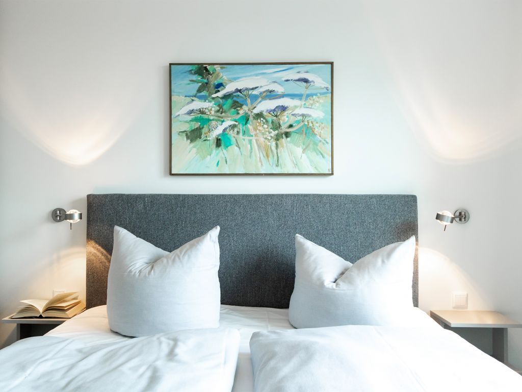 Hafenspitze App. 35 - Blick in das linke Schlafzimmer