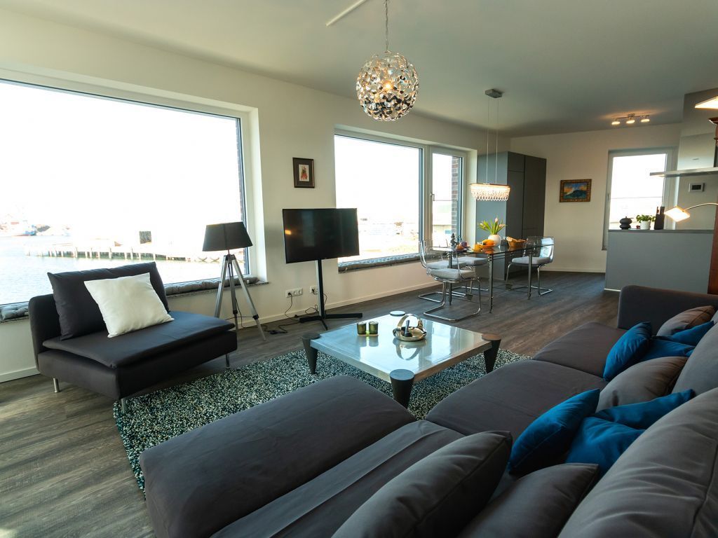 Hafenspitze App.3.29 Mirador- Blick durchs Appartement