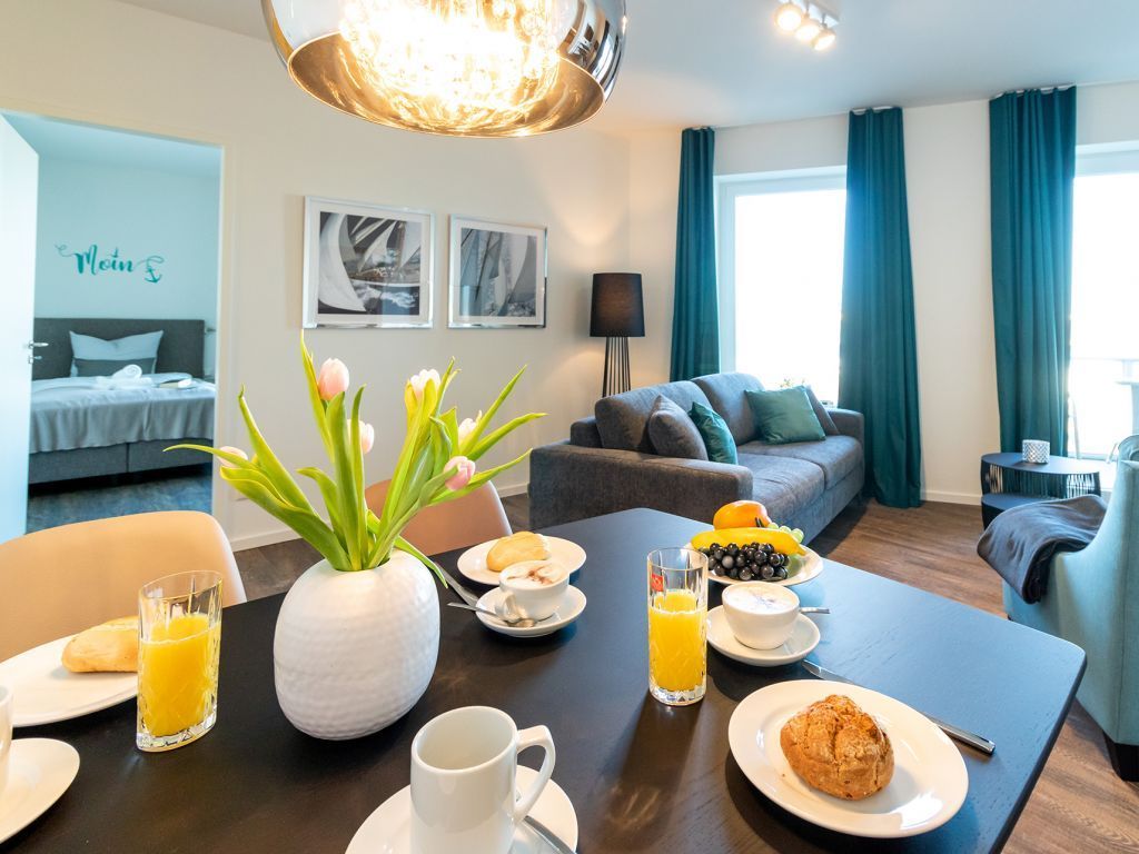 Hafenspitze App.3.30- Blick durchs Appartement
