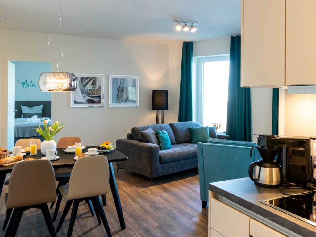 Hafenspitze App.3.30- Blick durchs Appartement