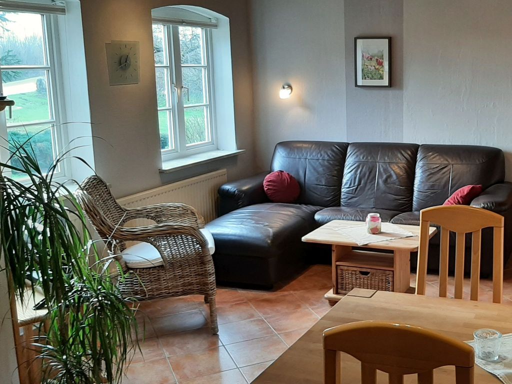 Willkommen im Ferienhaus Geltinger Birk mit Blick auf das Geltinger Noor