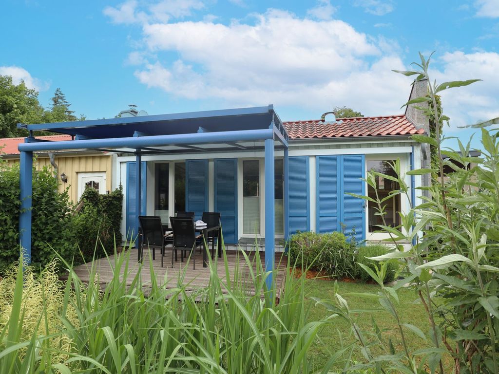 Mariannenweg 35, Haus Svea - Blick auf den Bungalow mit Terrasse