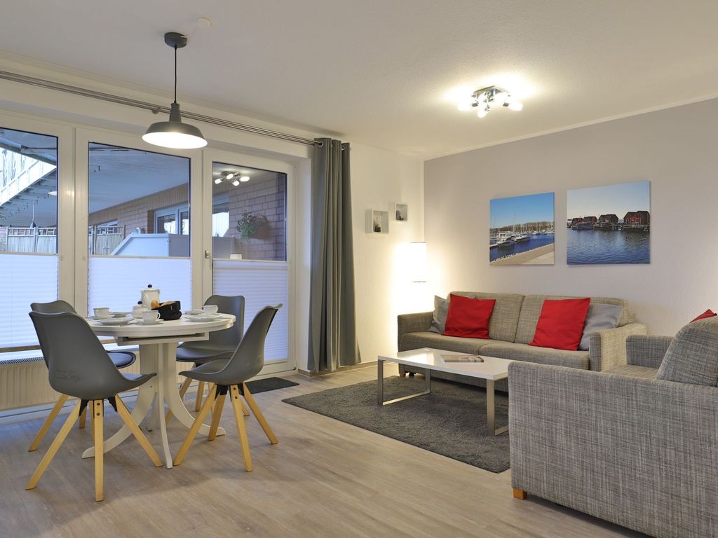 Mariannenweg Whg.2 - Blick auf den offenen Wohn-/ Essbereich mit Terrassenzugang