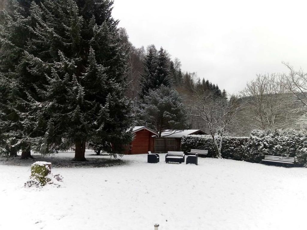 Garten im Winter