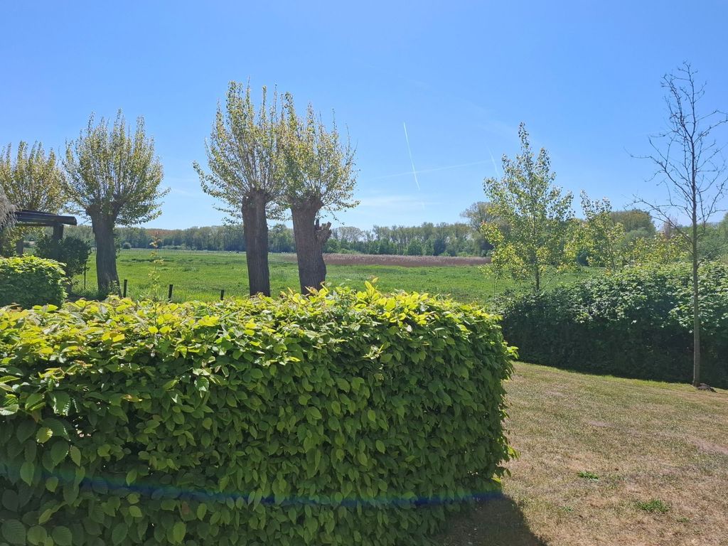 Haffblick Whg.21 - Blick von der Terrasse auf die Haffwiesen