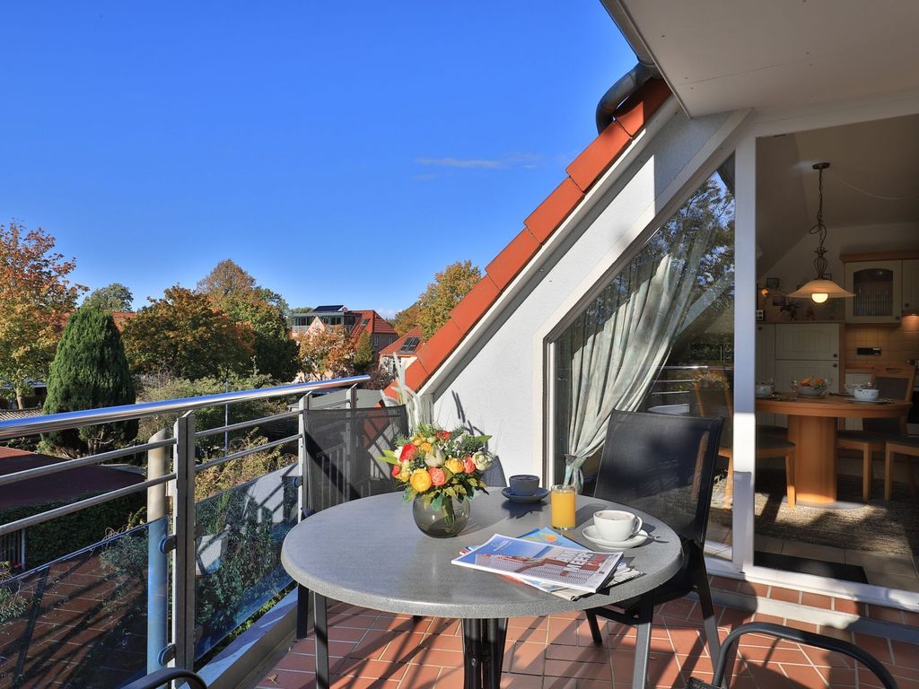 Likedeeler Whg. Li31 - Blick auf den Balkon
