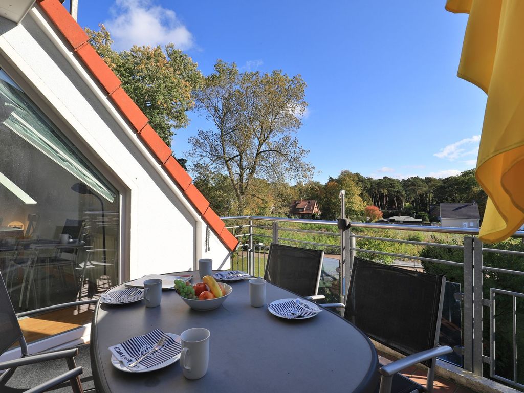 Likedeeler Whg. Li37 - Blick auf den Balkon