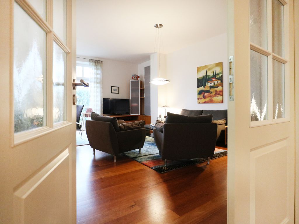 Deutsches Haus Whg.1 - Blick vom Flur in die Wohnung