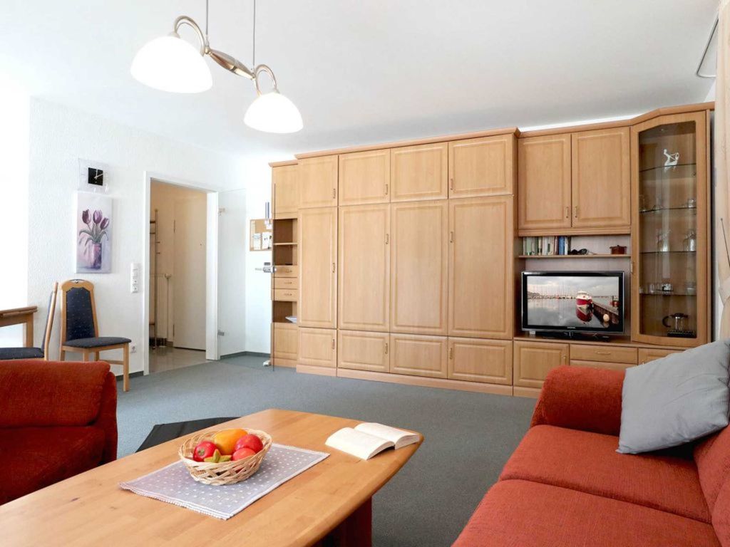 Haus am Meer-D26- Wohnbereich mit TV