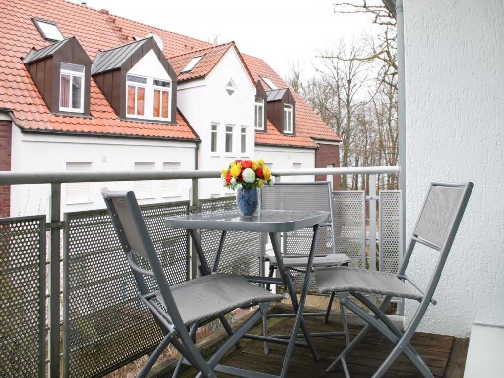 Residenz Düne III/8 - Blick auf den Balkon