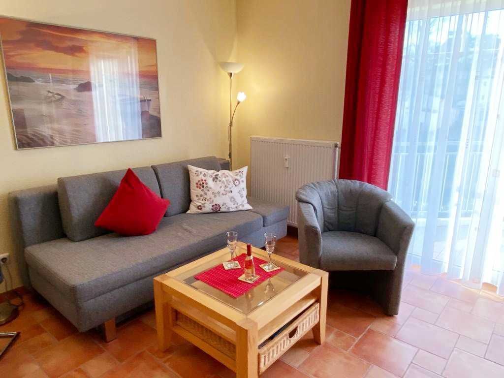 Wohnzimmer mit Schlafcouch