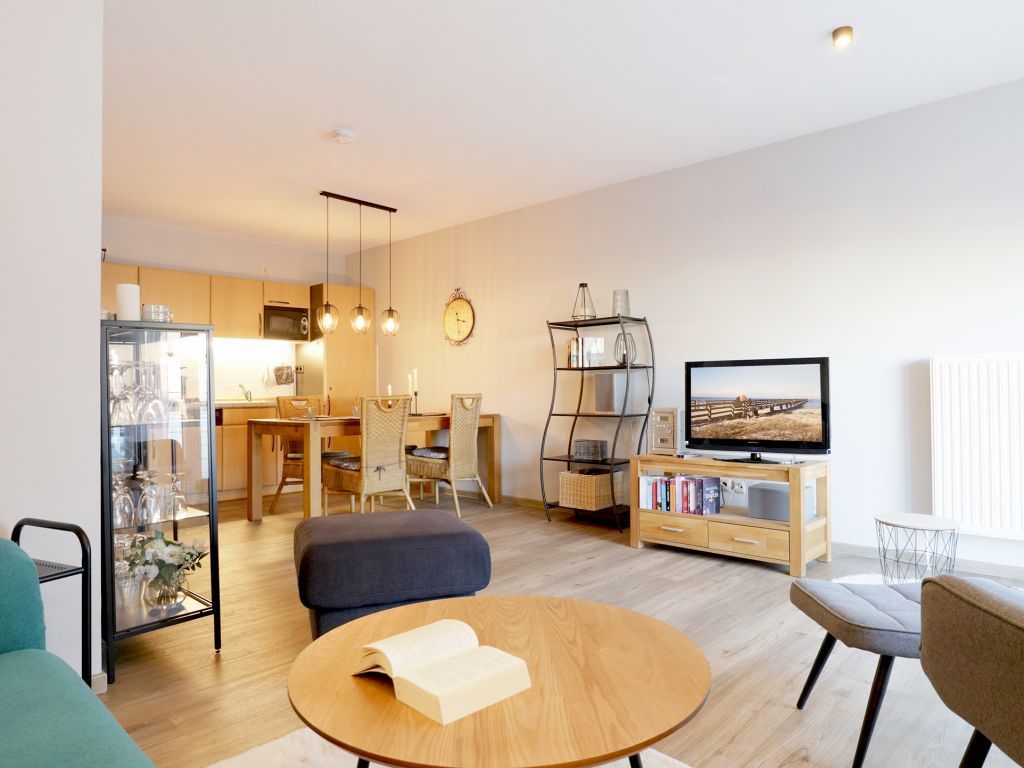 Residenz Haffblick App.61- Wohn- und Essbereich