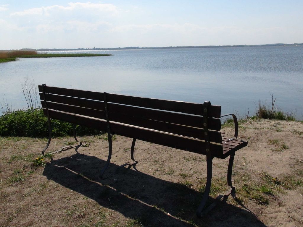 Blick auf das Achterwasser
