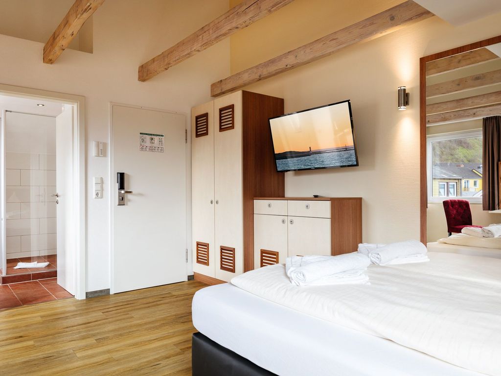 Überblick über eines der 1-Zimmer-Apartments