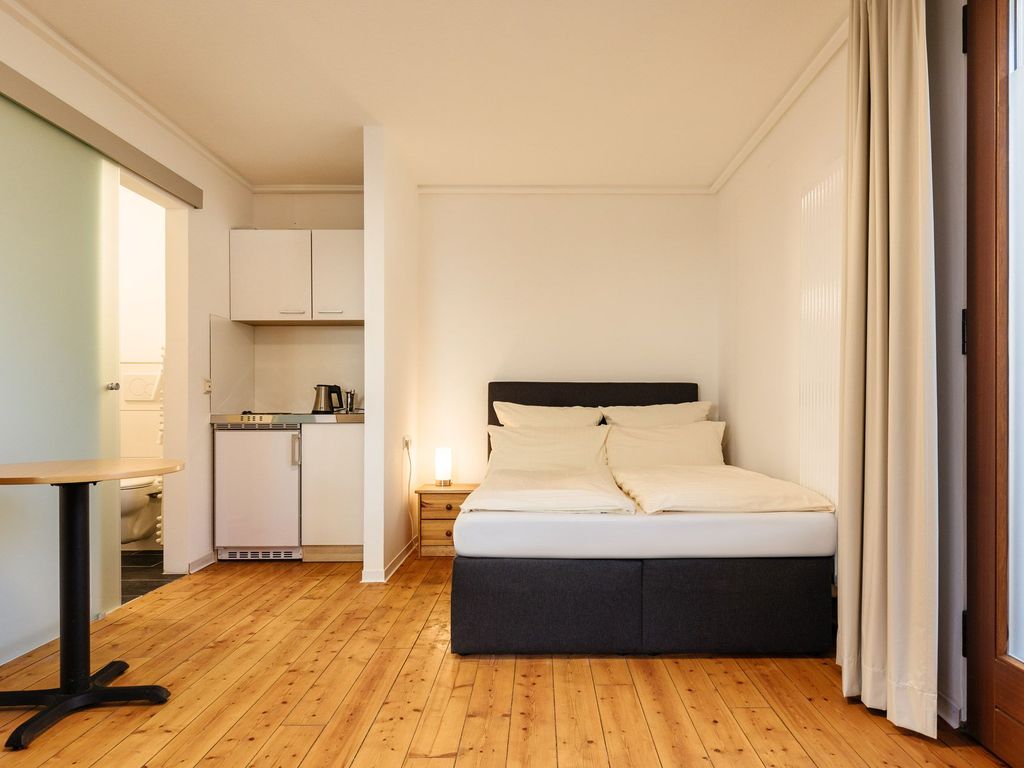 Überblick über das 1-Zimmer-Apartment